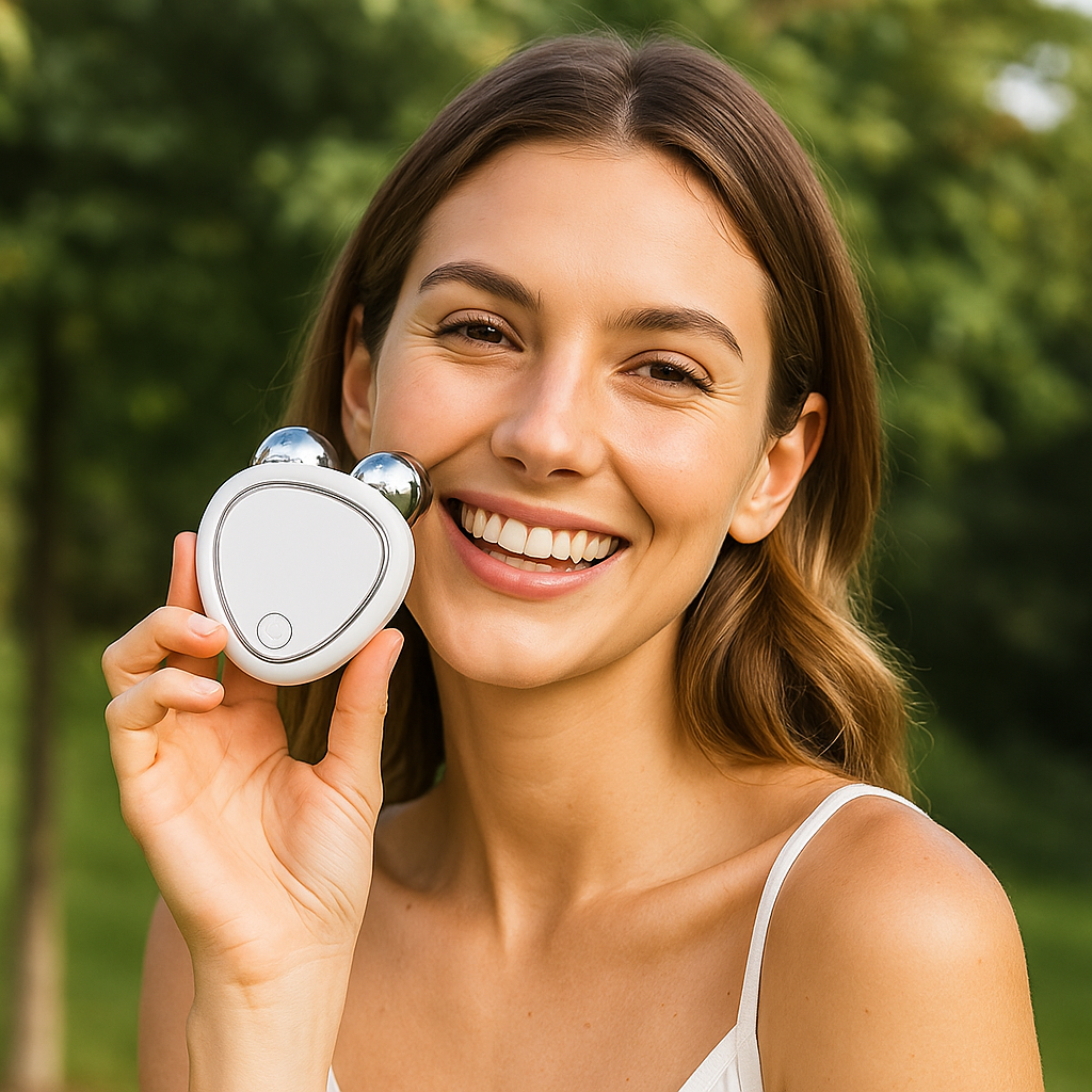 Masajeador Facial Microcorriente